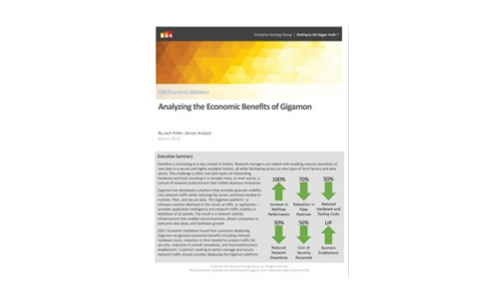 Analyser les avantages économiques de Gigamon