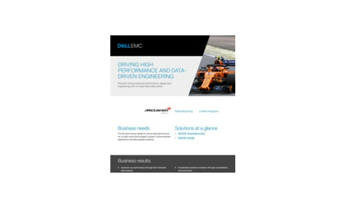 McLaren: conduisant de haute performance et d