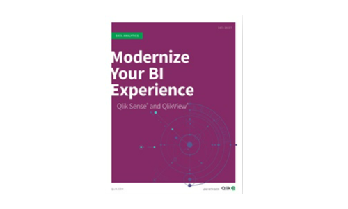 Moderniser votre expérience BI - Qlik Sense® et Qlikview®