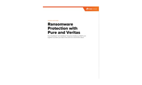 Protection des ransomwares avec pur et Veritas